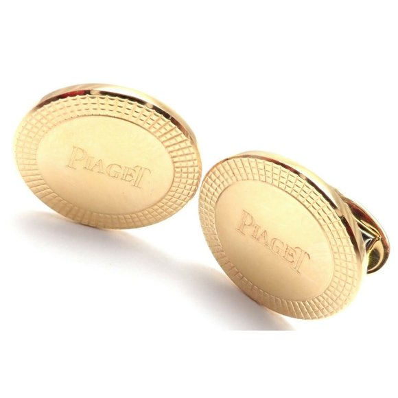 Piaget Other - Authentic! Piaget 18k Yellow Gold Cufflinks